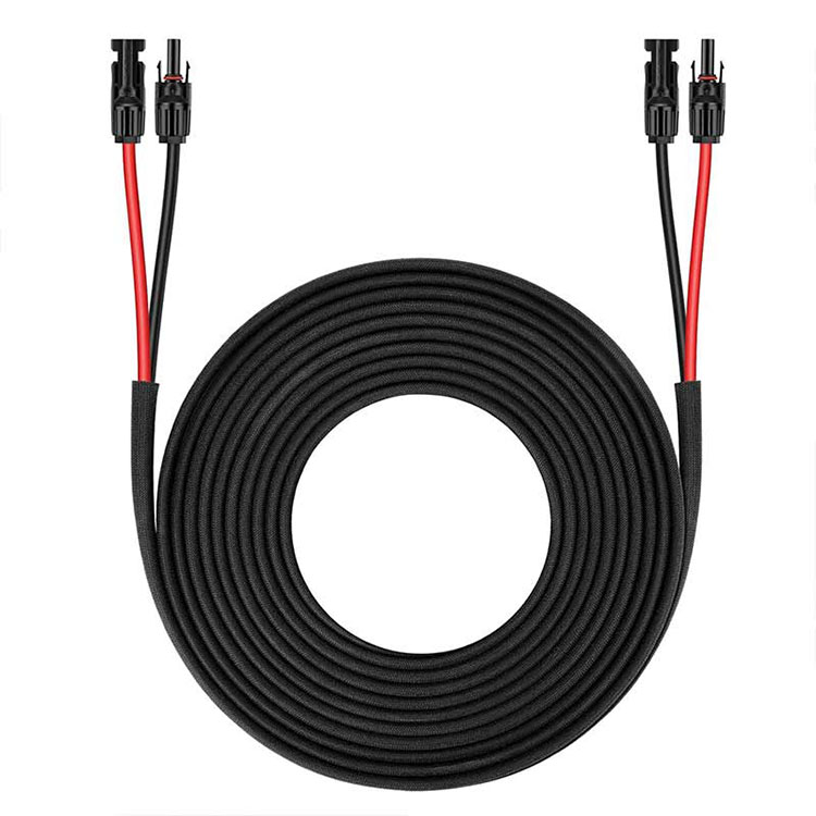 Sun Panel Extension Cable-25FT 10AWG (6mm2) Sun Panel Drat Twin